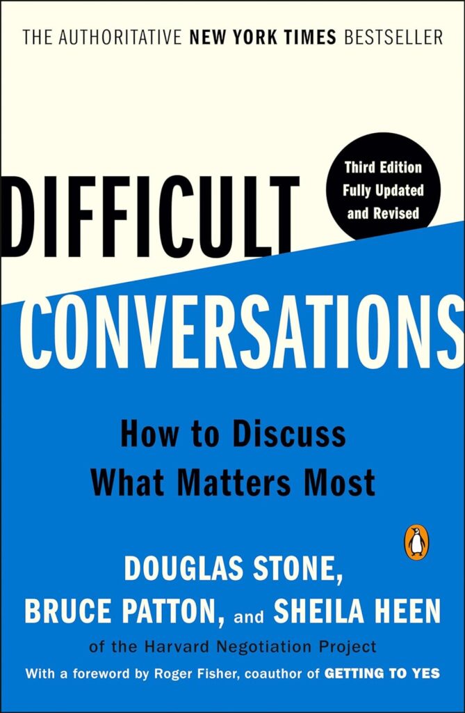 book cover Difficult Conversations