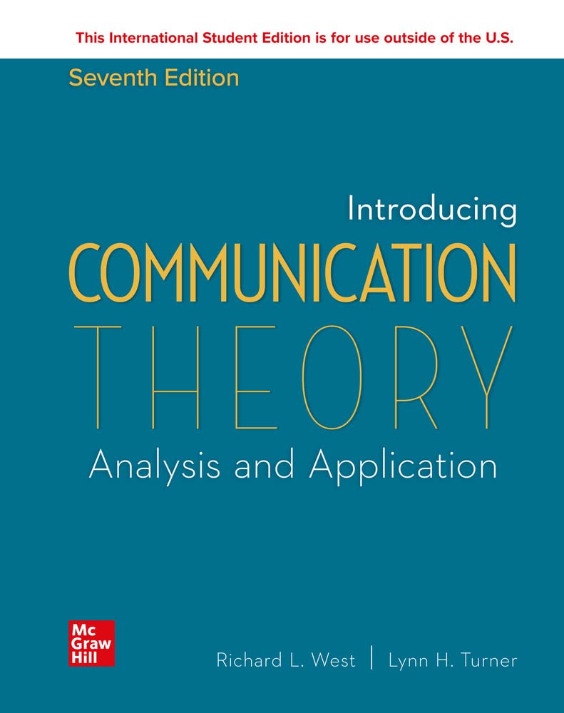 book cover Introducing Communication Theory